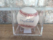 TONY KUBEK Autographed Baseball NEW YORK YANKEES Authentic Autograph