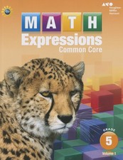 Student Activity Book, Volume 1 Softcover Grade 5 Math Expr...