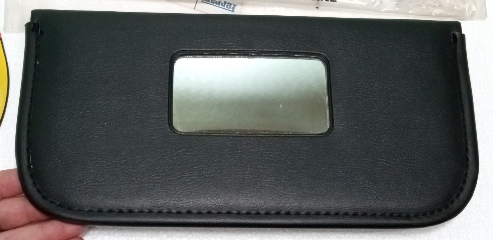 Ferrari 308 Sun Visor_61003900_Driver Side_Gray Silver_208_328_NEW_GENUINE