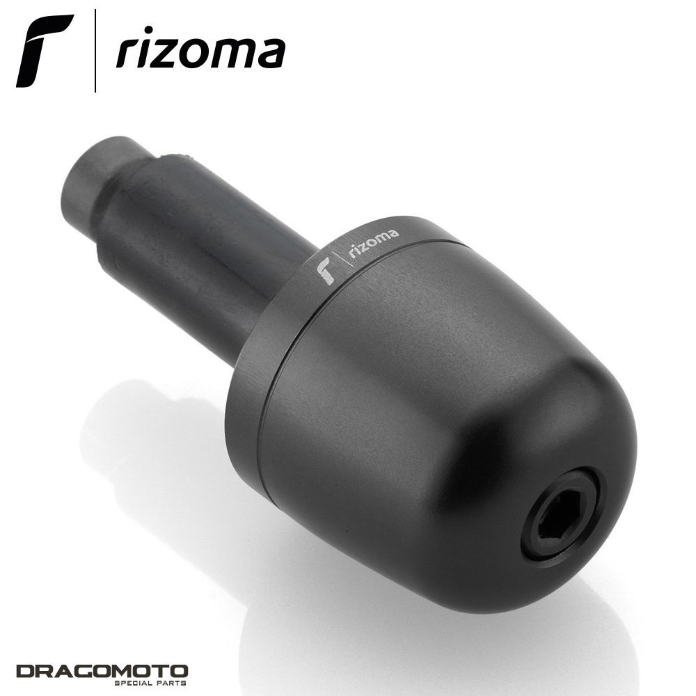Embout de guidon anti-vibration Rizoma MA301B noir pour CB 1000 Hornet 2025