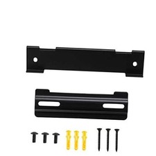 Kit di montaggio a parete per Bose WB-120, Solo Soundbar Serie II, staffa a parete nero