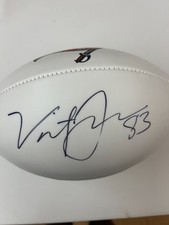 Vincent Jackson- Buccaneers- Autographed Full Size  Wilson Football With  COA