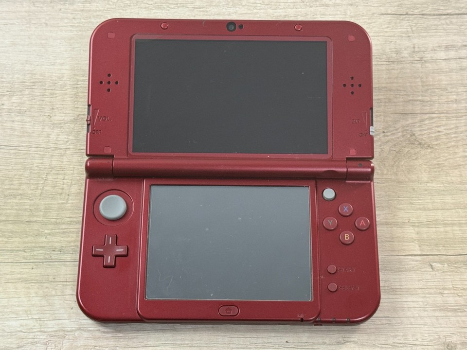 Nintendo New 3DS LL XL Metallic Red Console Tested Japan ver D7025 | eBay
