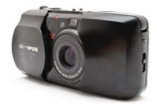No Flash  As Is  Olympus  mju Zoom Panorama Compact Film Camera Japan 2257P
