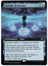 Magic the Gathering - Moonlit Meditation Extended Art - RARE - EOE - Mint