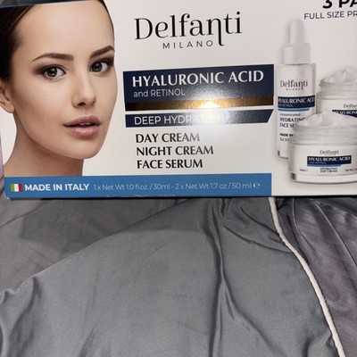 Delfanti Milano RETINOL PLUS 3 Pack Day & Night Cream, & Face Serum