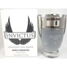 INVICTUS Paco Rabanne men cologne edt 3.4 oz 3.3 NEW TESTER