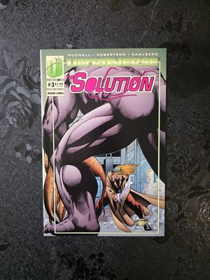 Malibu Comics Ultraverse The Solution #3 1994
