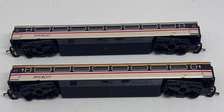 Hornby Intercity Swallow Coaches x2 OO Unboxed