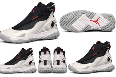NIKE JORDAN PROTO-REACT Z WHITE/BLACK  SNEAKERS SIZE 9.5 CI3794-100