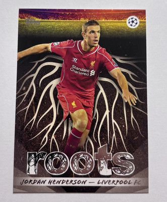 Jordan Henderson Roots Topps UEFA Club Competitions 2025/26 Liverpool #RT-9