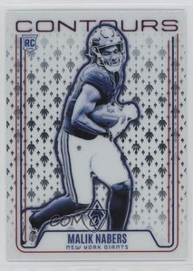 2024 Panini Phoenix Contours Stars Malik Nabers #CON-MNS Rookie RC