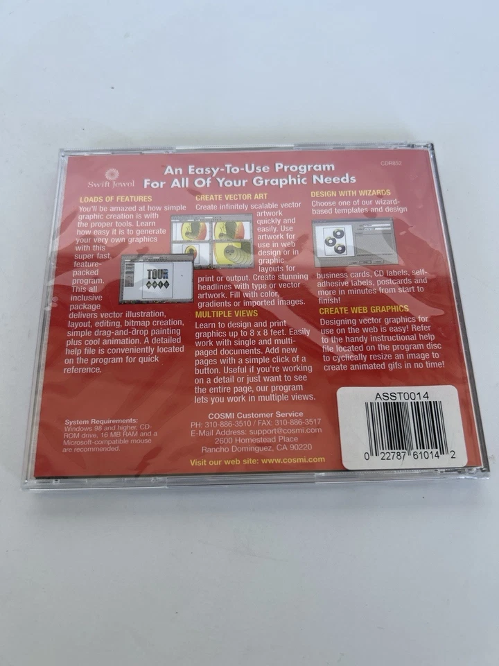 Create Design & Publish PC Software Swift Jewel Cosmi 2000s Sealed Windows XP - Image 2 of 2