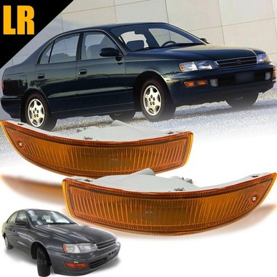 Fit Toyota Corona Carina E ST190 1993 Sedan LR Front Bumper Lamp Indicator Light