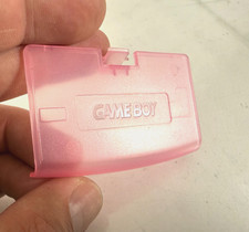 Battery Cover Lid for the Original Gameboy Advance Console Transparent Pink