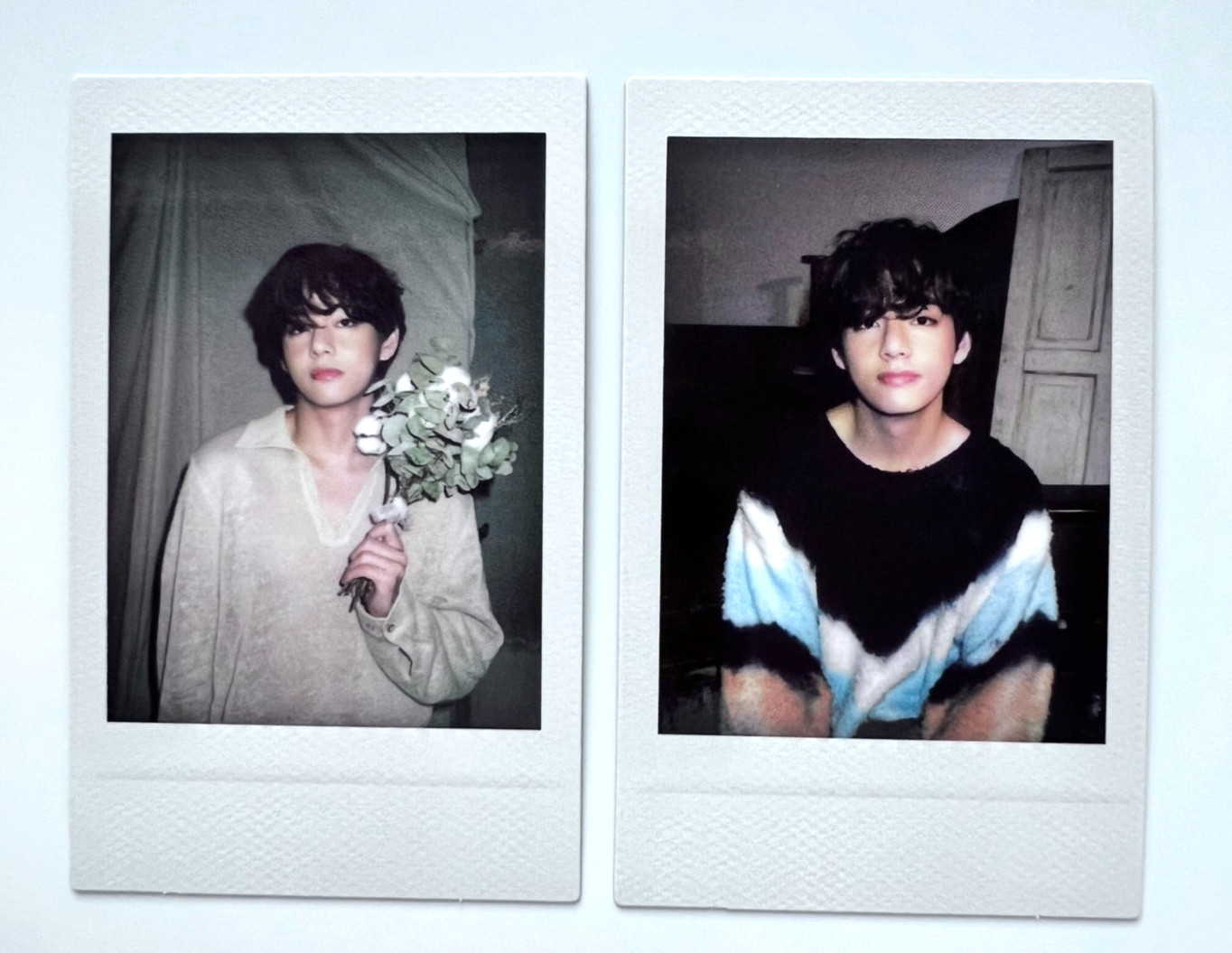 BTS V TAEHYUNG [2022 Deco KIT Official Polaroid Photocard Instant Photo] / K-POP