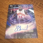 2026 Topps Midnight Stroke of Midnight Jamal Shead Raptors Auto