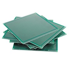 10 pcs Green PCB Boards for Efficient Soldering and Electronics Projects