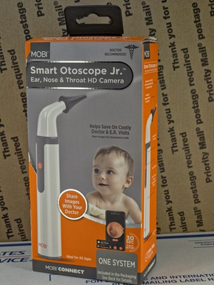 #ad MOBI Smart Otoscope Jr Ear Nose amp; Throat HD Camera App Managed 1080P HD™ $12.99