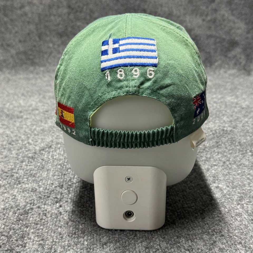 Vintage Reversible 1996 Olympic Flags Hat Cap Cotton USA - Image 4 of 4