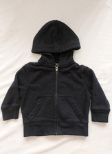 The Children's Place Toddler Boy Navy Blue Zip-Up Hoodie Sweatshirt Sz 6-9M