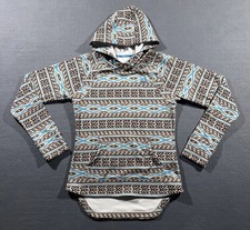 Ariat Tek Cold Series Hoodie Sweatshirt Womens XS Extra Small Aztec Western