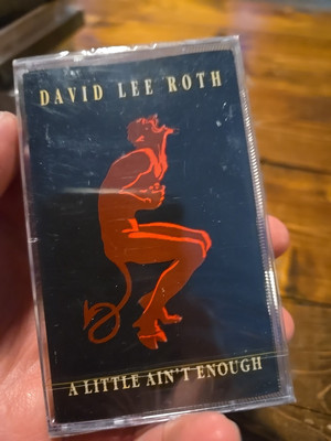 A Little Ain't Enough - David Lee Roth (Cassette, 1991) Sealed