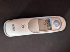 Braun Digital Thermometer Forehead No Touch Tested w/ Cover Case