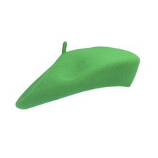 Women Wool Beret Hat French Style Solid Color Fashion Cap