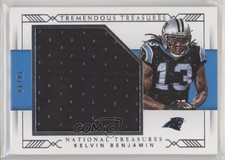 2017 Panini National Treasures Tremendous 40/49 Kelvin Benjamin #42 4r3