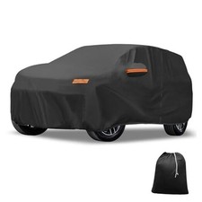 Car Cover Outdoor Waterproof Sun Rain Snow Hail Protection with Left Side