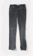 C&A Mädchen Jeans Gr. 164 Schwarz Ausgewasch...