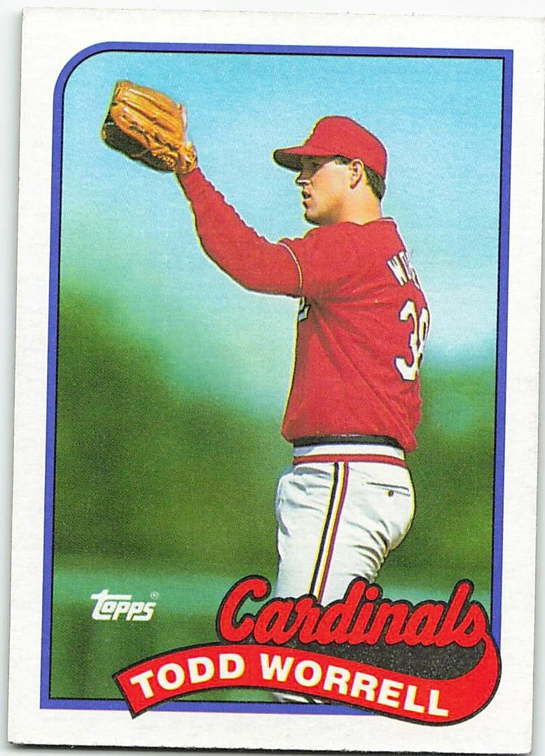 Todd Worrell 535 Topps LP Sports Card