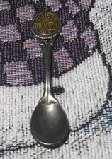 Vintage Grand Canyon North Rim Arizona Souvenir Mini Silver Spoon, 2.25”