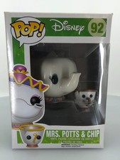Funko POP! Disney Beauty and The Beast Mrs. Potts & Chip #92 DAMAGED BOX