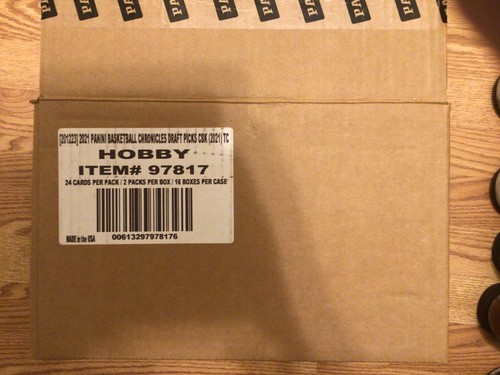 *EMPTY BOXES* 16-Box Case 2021 Panini Chronicles Draft Picks Hobby Case *EMPTY* - Picture 3 of 7