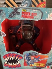 1995 Mattel Street Sharks ~ Evil Power Bite Piranoid ~ Sealed
