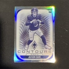 Panini 2025 Phoenix Contours Jaxson Dart #24 Giants Rookie NFL Football Card