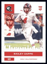 2022 Panini Chronicles Draft Picks #24 Bailey Zappe RC