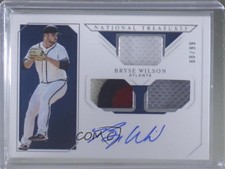 2019 National Treasures Rookie Triple Material Ink 88/99 Bryse Wilson Auto i7q