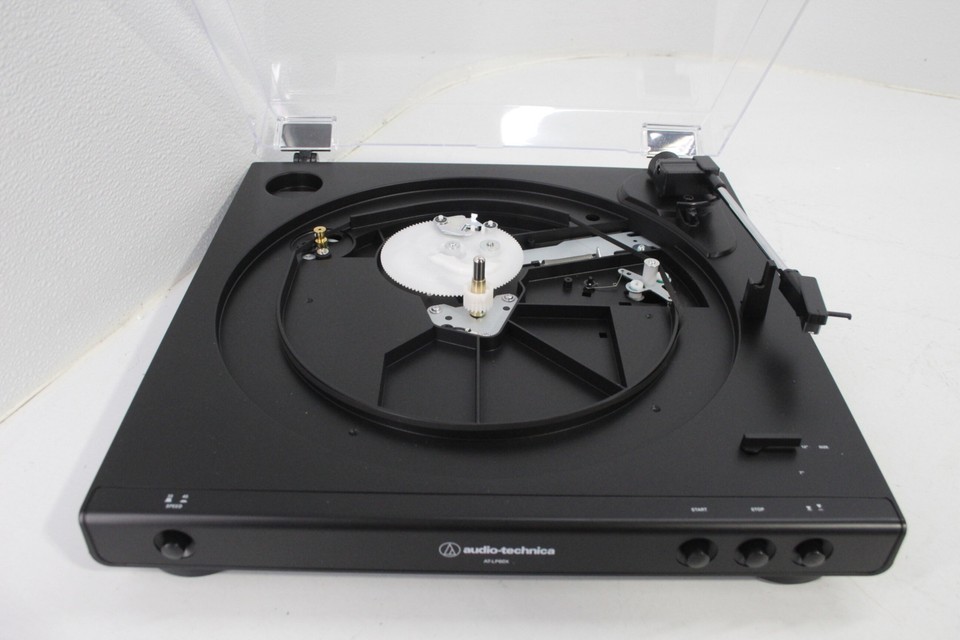SEE NOTE AudioTechnica ATLP60XBK Fully Auto Belt Drive Stereo