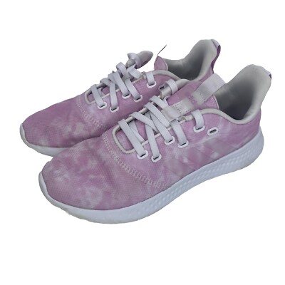Adidas Super CloudFoam Pink Womens Athletic Running Tennis Shoe Size 7.5  Tie Dye | eBay
