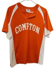 VTG Teamwork Apparel Jersey COMPTON Mens Medium (38-40)Made in USA #13