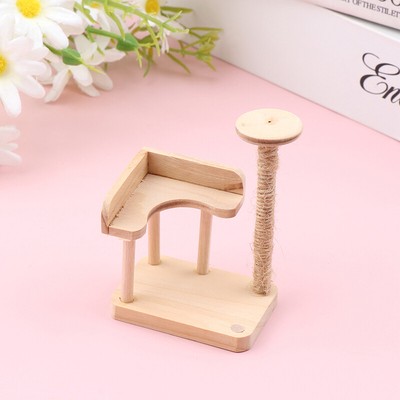 1:12 Dollhouse Miniature Cat Climbing Frame Pet Furniture Model