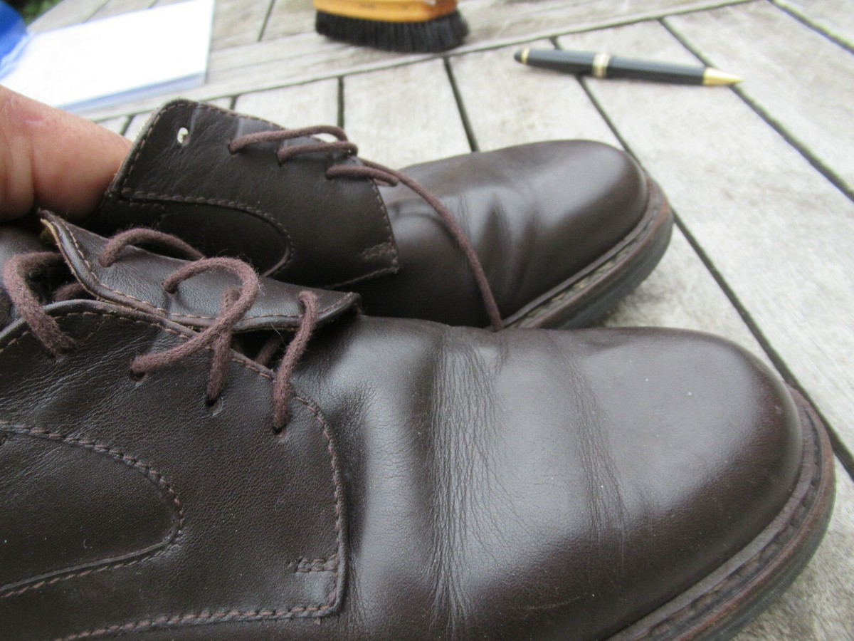Chaussures Homme Argus En Cuir Marron - Taille 41 EU - Style Mocassin - Occasion Très Bon État