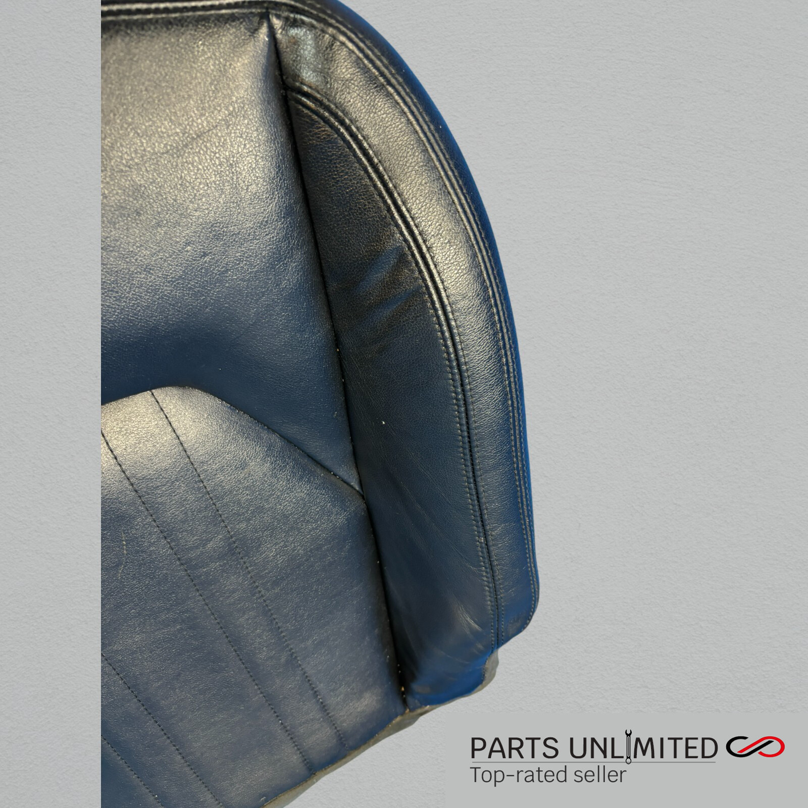 14-17 Maserati Ghibli M157 Front Right Pass. side lower bottom seat cushion blk