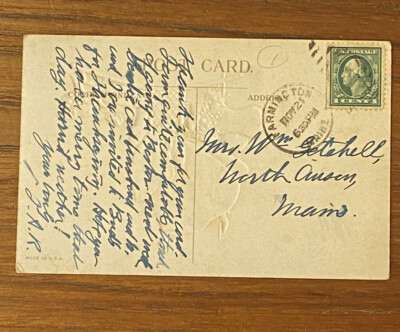 Vintage Embossed Postcard! Thanksgiving Greetings! a01739 | eBay
