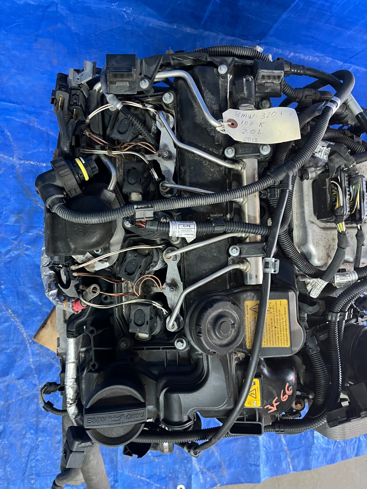 2013 BMW 528i xDrive AWD Engine 2.0l Turbo N20 Motor OEM 12-16  