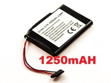 1250mAh Akku für Becker Traffic Assist TA Z100 / Z101 / Z103  / Z107 / Z108