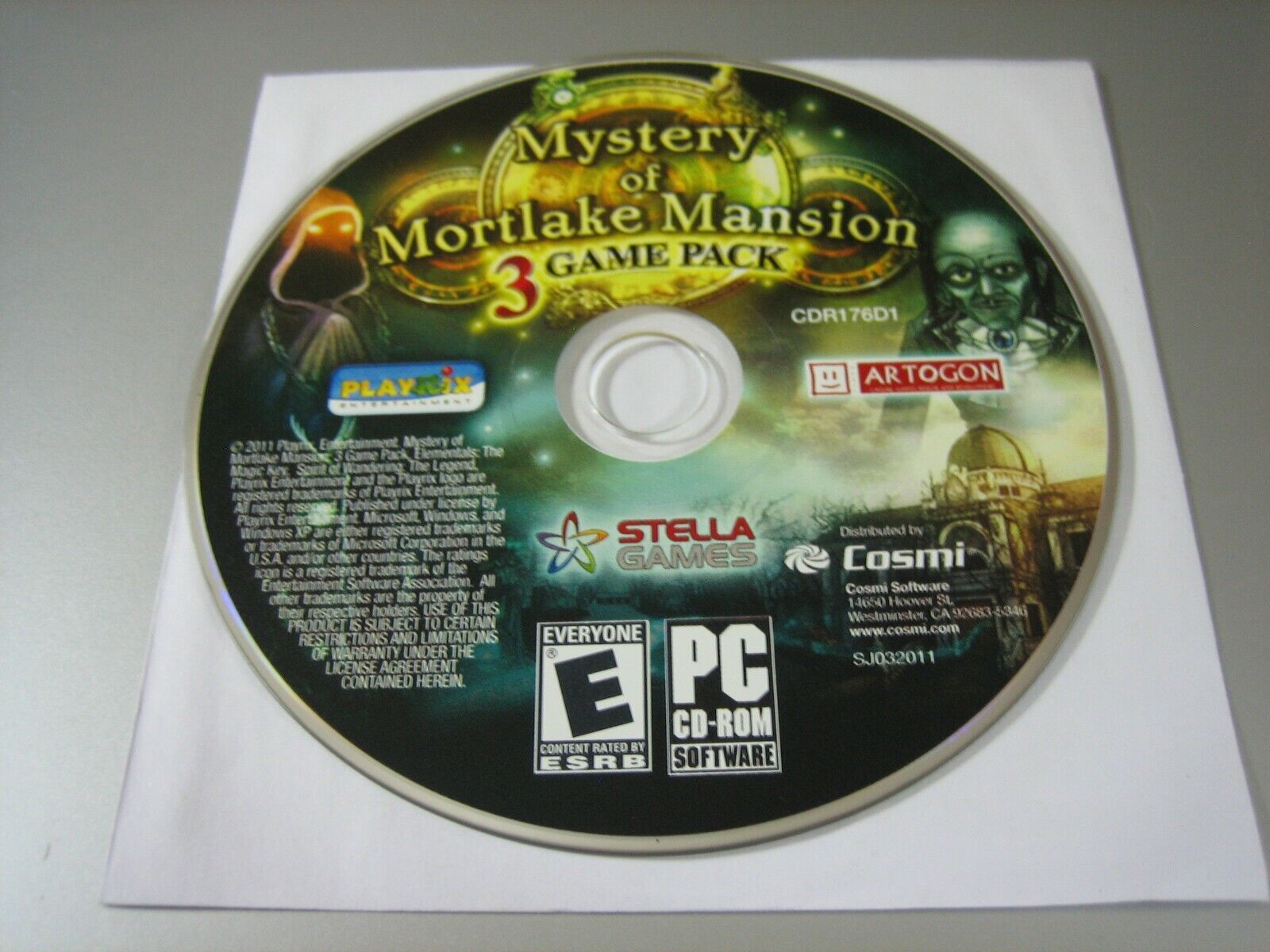 MYSTERY OF MORTLAKE MANSION 3 GAME PACK Hidden Object Brand New 22787611767